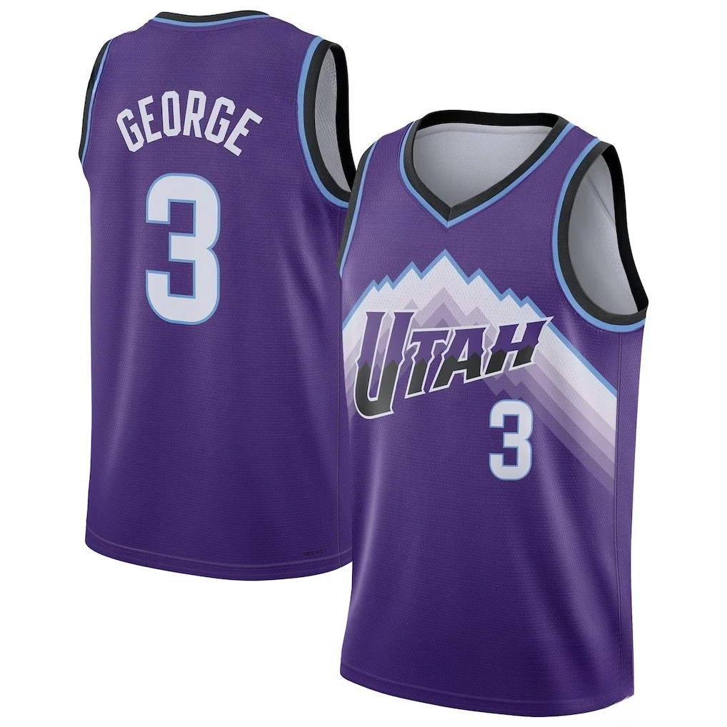 Basketball Jersey - White Base Blue Number Sleeveless Design Premium Team Apparel for Fans view 3