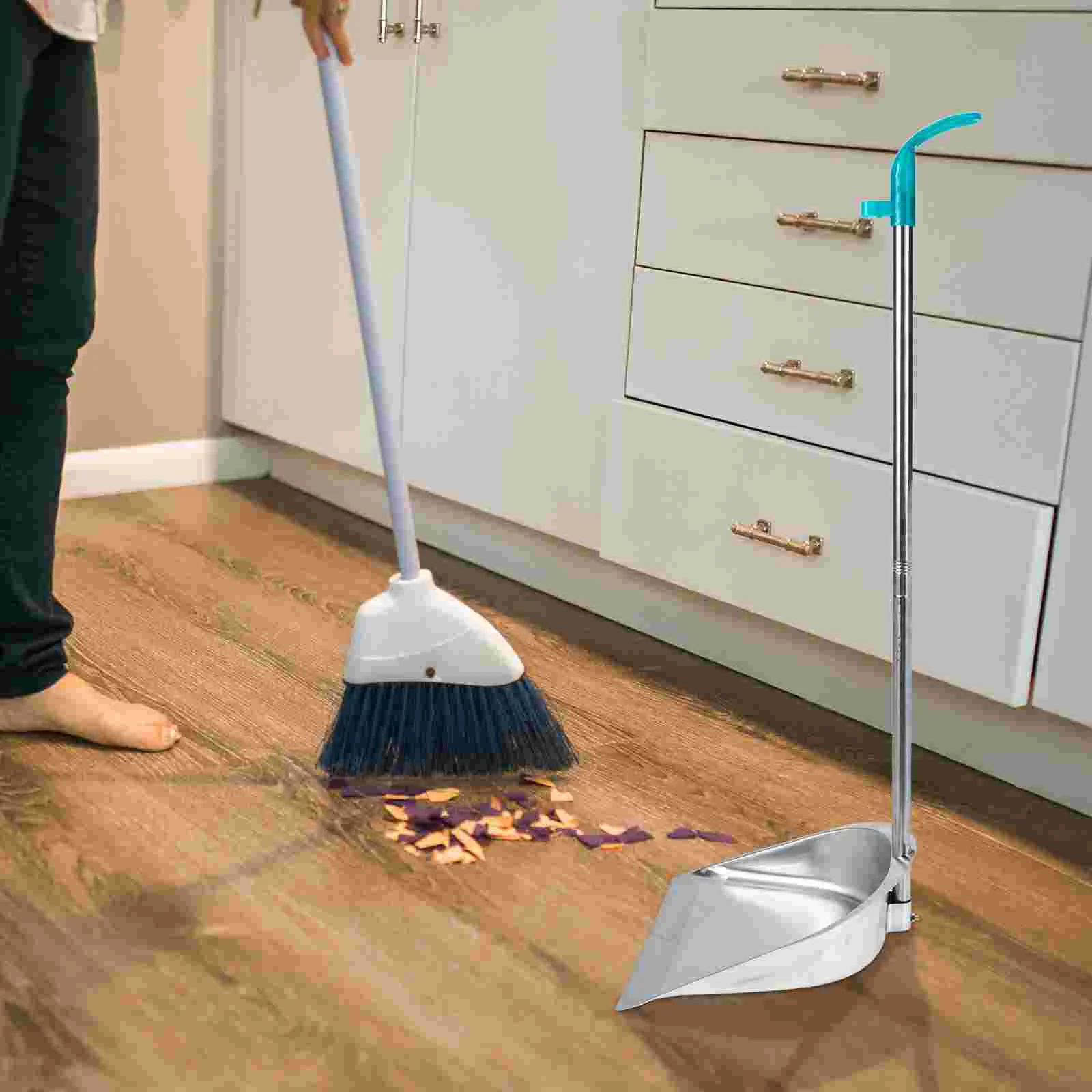 Garbage Cleaning Dustpan Home Stainless Steel Toddler Broom Outdoor Brush Household Supplies Brooms Air