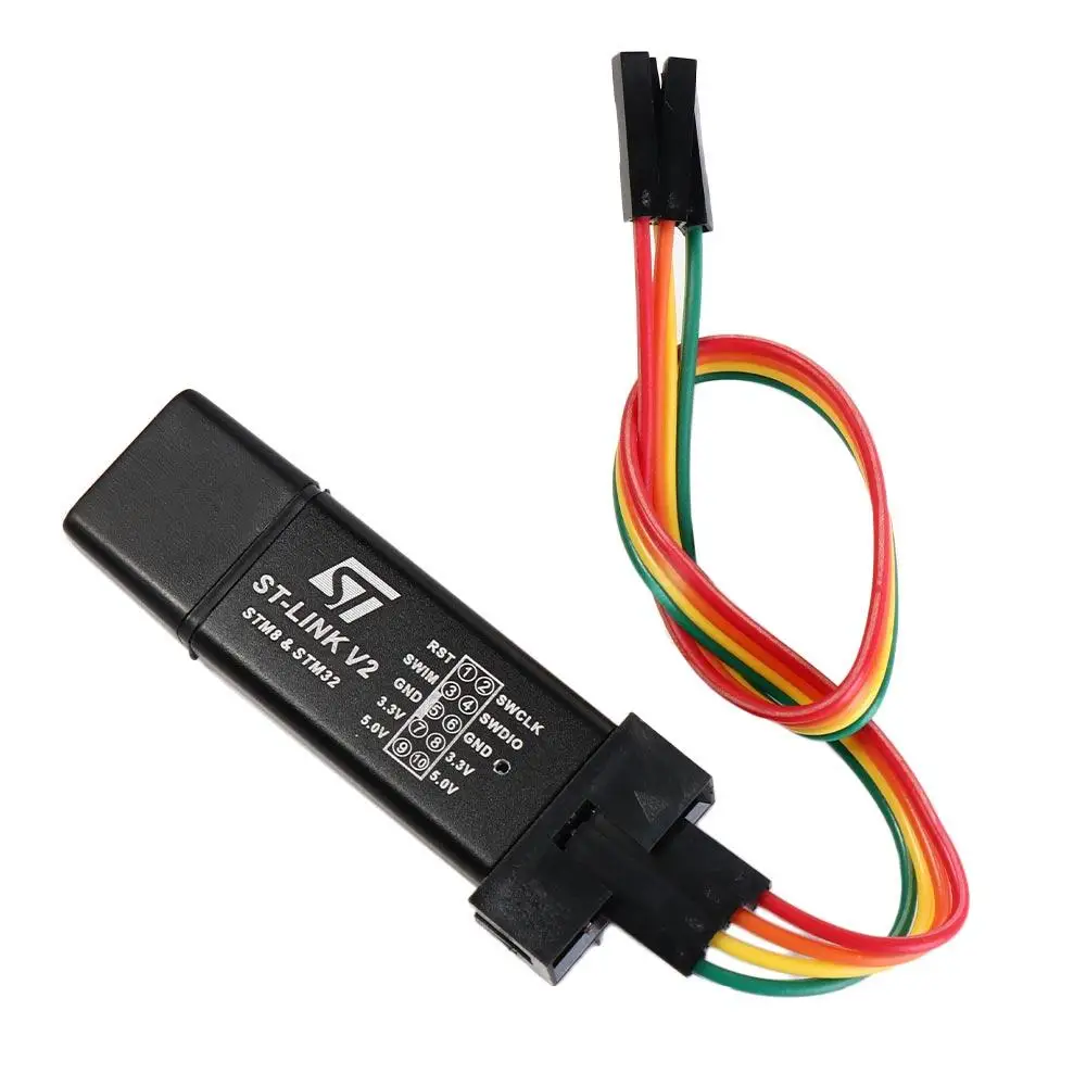 ST LINK Stlink STM32 Simulator ST-Link V2 STM8 STM32 Random Color Download Programmer Stlink Downloader Line