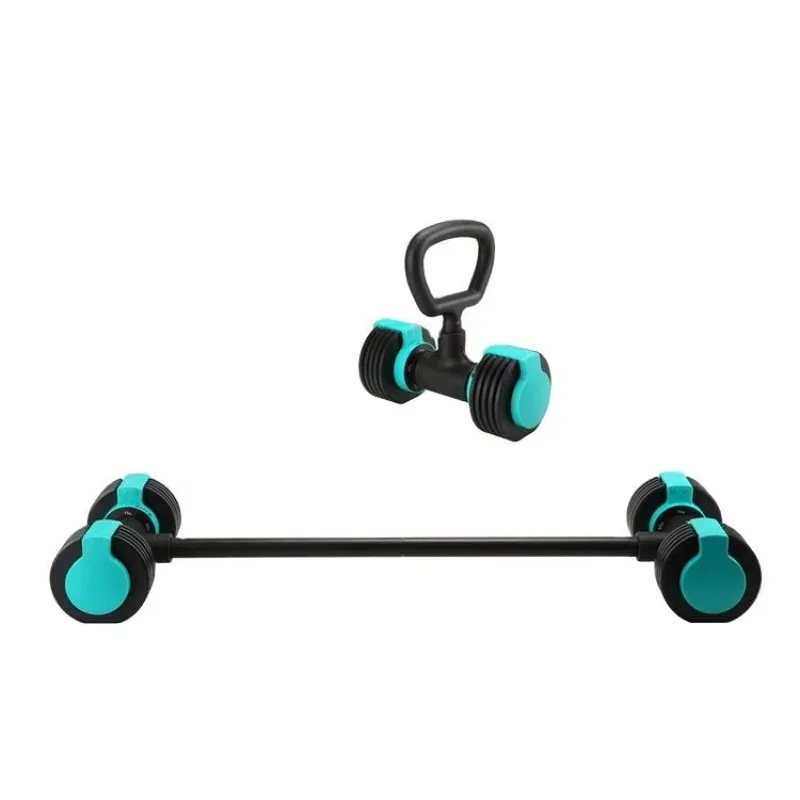 

Weightlifting Dumbbell Converter Adjustable Home Barbell bar Kettlebell Grip Barbell Swivel Dumbbell Clip