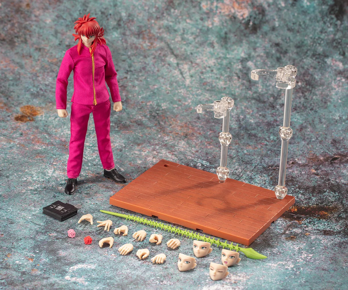 

GT Daisho Model 1/12 Yuyu Hakusho Urameshi Yuusuke Kurama Full set Action Figure Model Doll Toy JUMP COMICS for Collection