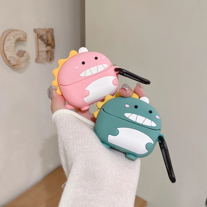 حافظة لهاتف سامسونج جالاكسي بادز 3 برو كارتون دراجون ستون حافظة حماية لاسلكية لهاتف سامسونج جالاكسي بادز 3