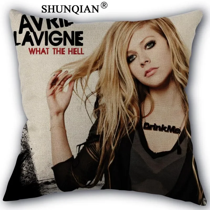 Custom Avril Lavigne Pillowcase Custom Cotton Pillowcases Decorative Beauty Home Furnishing Customized Pillow