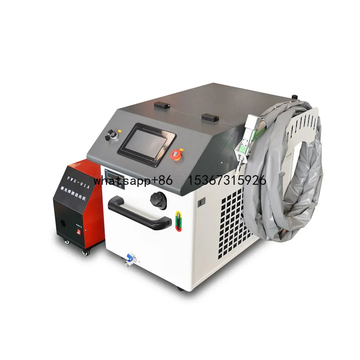 Mini máquina de solda a laser portátil para metal, Raycus MAX RECI, 3 em 1, 1000W, 1500W, 2000W, China Fábrica