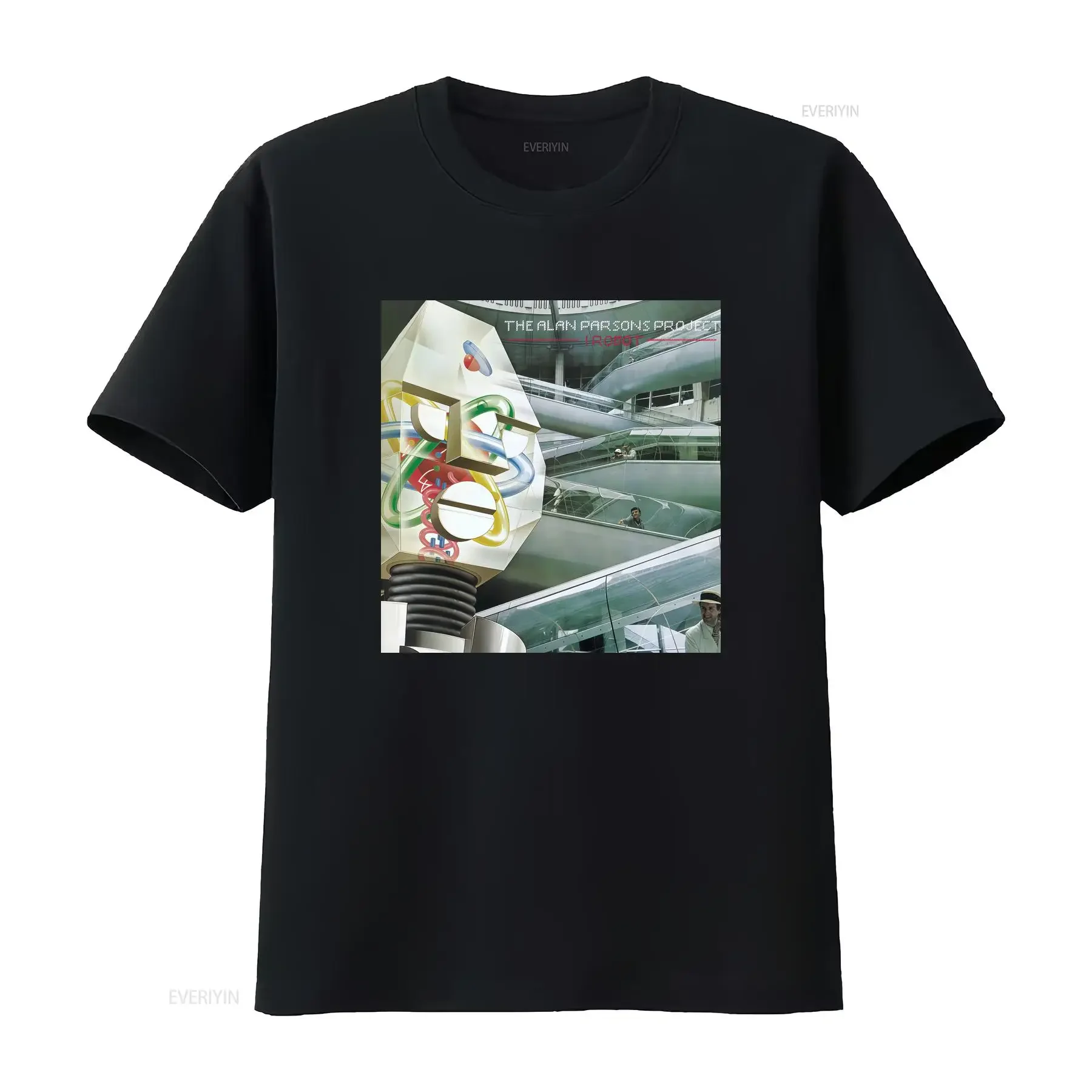 The Alan Parsons Project I Robot Album Cover T Shirt S 5XL Multicolor vintage Washed Soft Top For Everyday Wear fashion Stylish