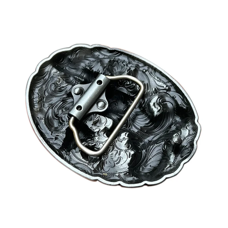 Wheel shape belt buckle Western style