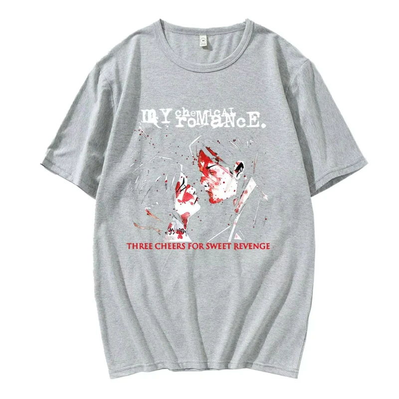 Hot Sale Couple Tshirts My Chemical Romance Mcr Dead Emo Popular Style 100% Cotton T-shirts Fashion Funny Comfortable T-shirt