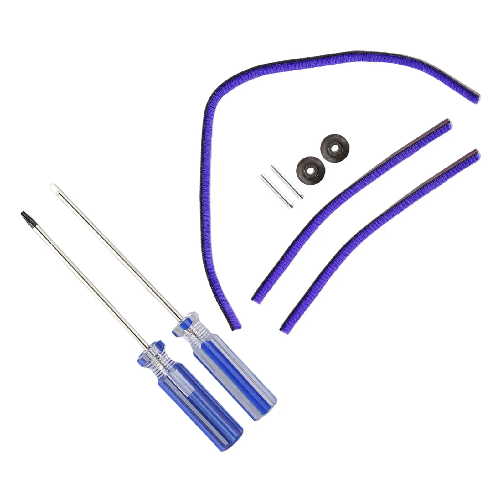 Artykuły gospodarstwa domowego Części do odkurzaczy 3 szt. Zestaw miękkich pluszowych pasków Miękkie pluszowe paski V6 V7 2 szt. Rolki 2 szt. Śrubokręt