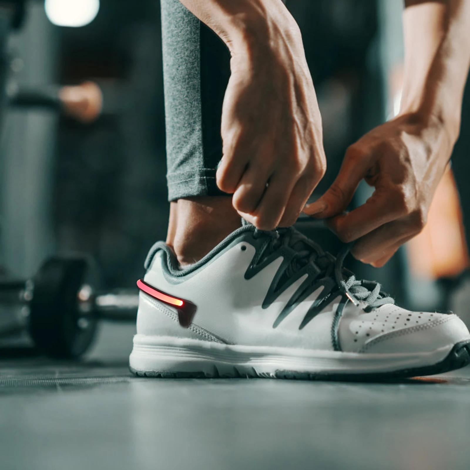 

2Pcs Running Shoe Clip Light High Visibility Glow for Night Cycling Climbing Biking Walking Sports Safety Luminous Lamp