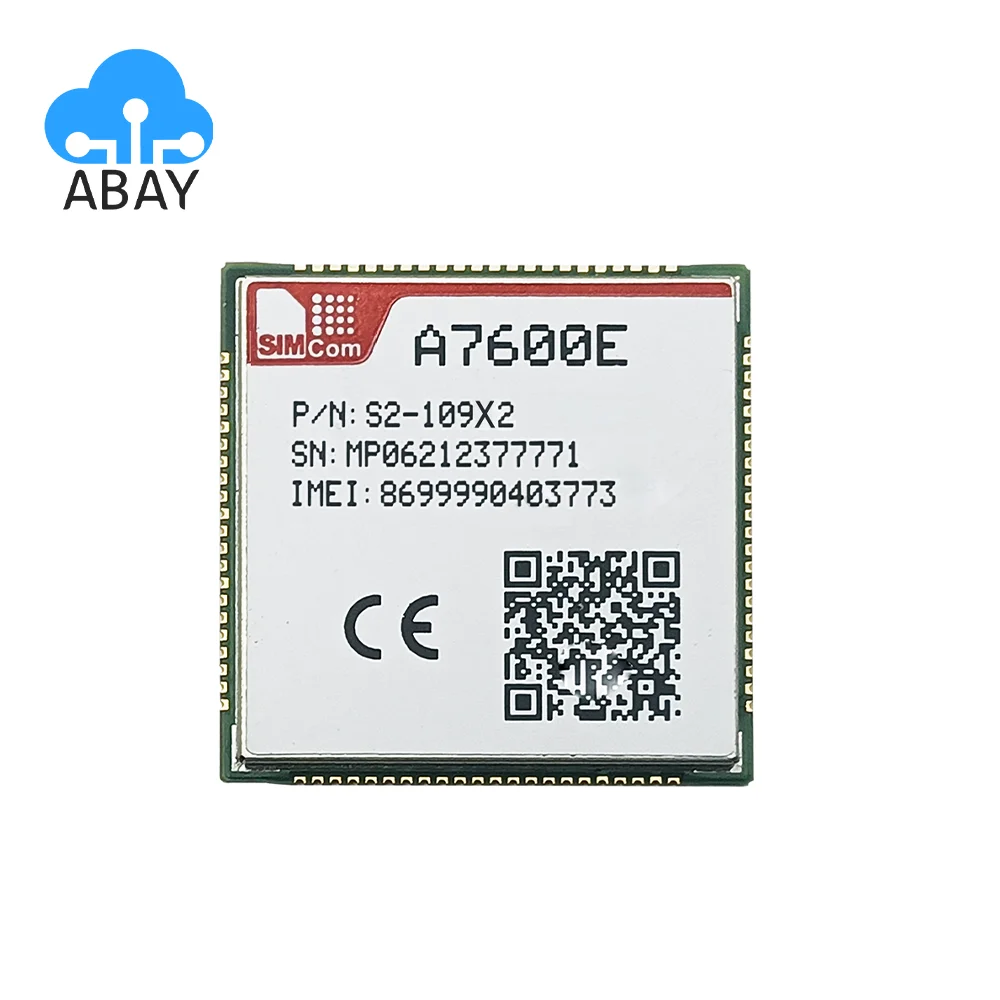 SIMCOM A7600E LTE-FDD LTE-TDD GSM GPRS EDGE LTE Cat-1 IoT Module LCC+LGA Suitable for LTE GSM Network AT compatible SIM7600