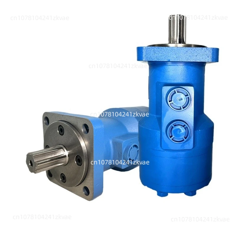 Two-piece Cycloid Hydraulic Motor BM4-310 Flat Shaft Output Motor, High Efficiency Hydraulic Motor