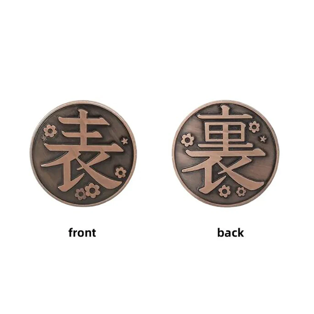 Ghost Kill Demon Coin Cosplay Anime Tanjiro Kamado Tsuguko Kanao Tsuyuri Costume Props Accessories Fans Gifts image 2