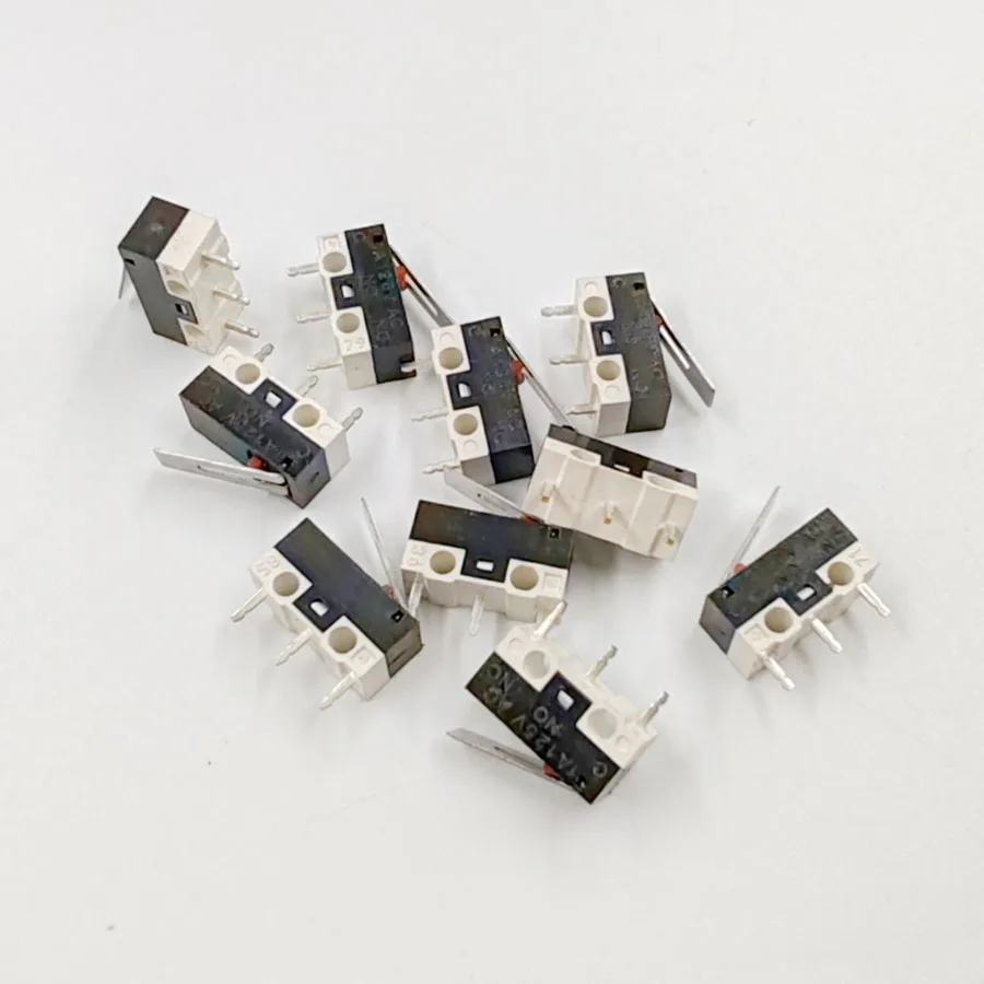 Handle Mouse Switch 1A 125V AC Switch Three Foot Micro Switches 10pcs/Lot
