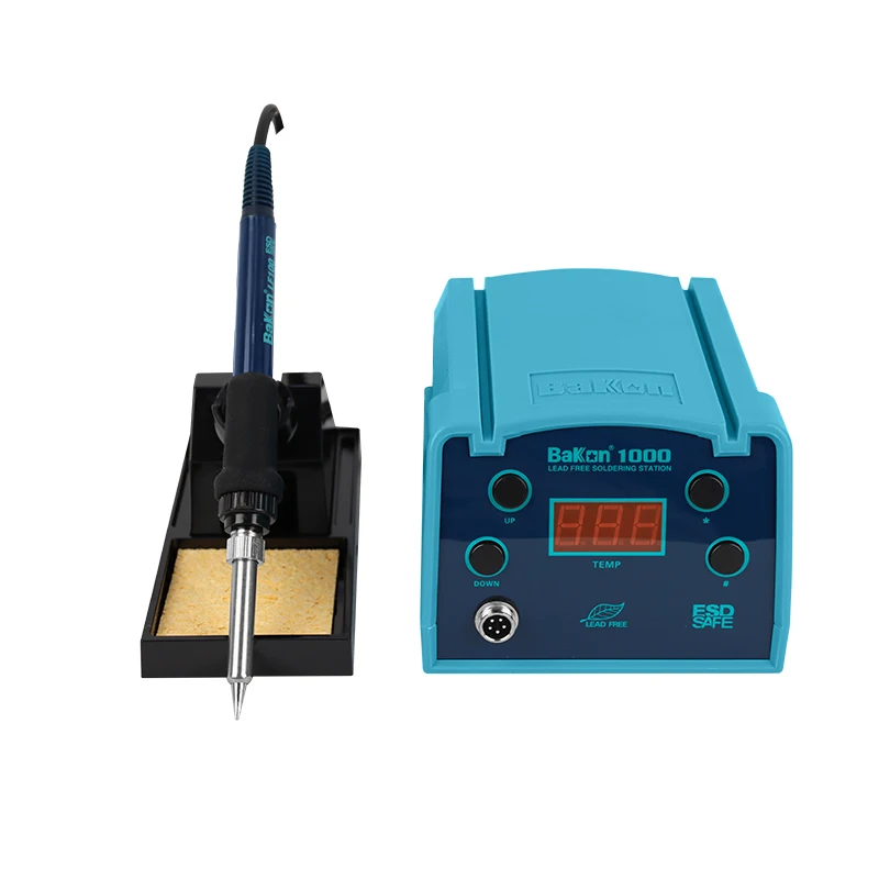 High Frequency Constant Temperature Soldering Station Bakon BK1000 BK2000 Adjustable Electric Iron 90W Power