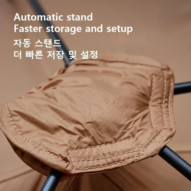 MountainHiker التخييم التلقائي غير نافذ للمطر التخييم للطي في الهواء الطلق مدينة السماء للطي مظلة خيمة مريحة متكاملة بالكامل