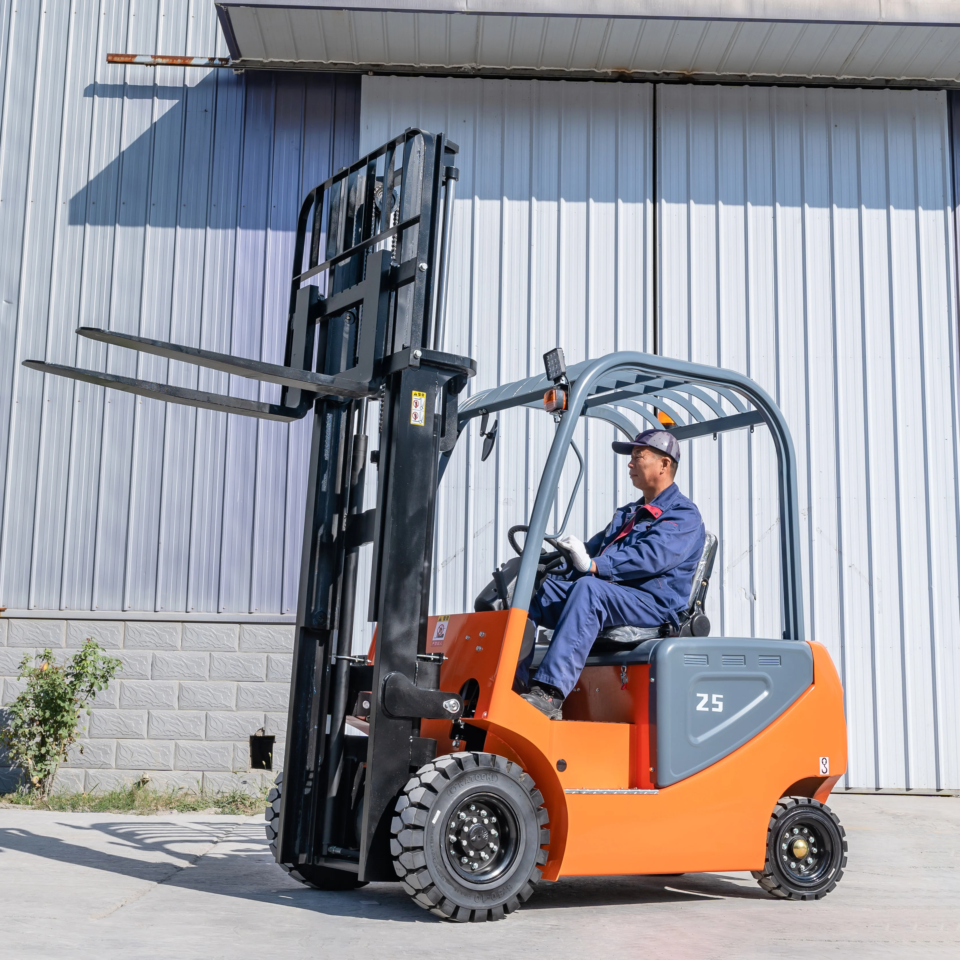 2.5Ton Electric Forklift 2500kg Mini Forklifts Truck OEM ODM Customizable Factory Direct Sales Warehouse Material Handling