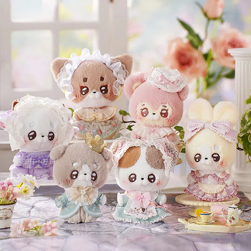 

13cm Plush Toy Handspupu Afternoon Tea Party Series Plush Doll Animal Doll Kawaii Companion Toys Birthday Gifts For Girlfriends