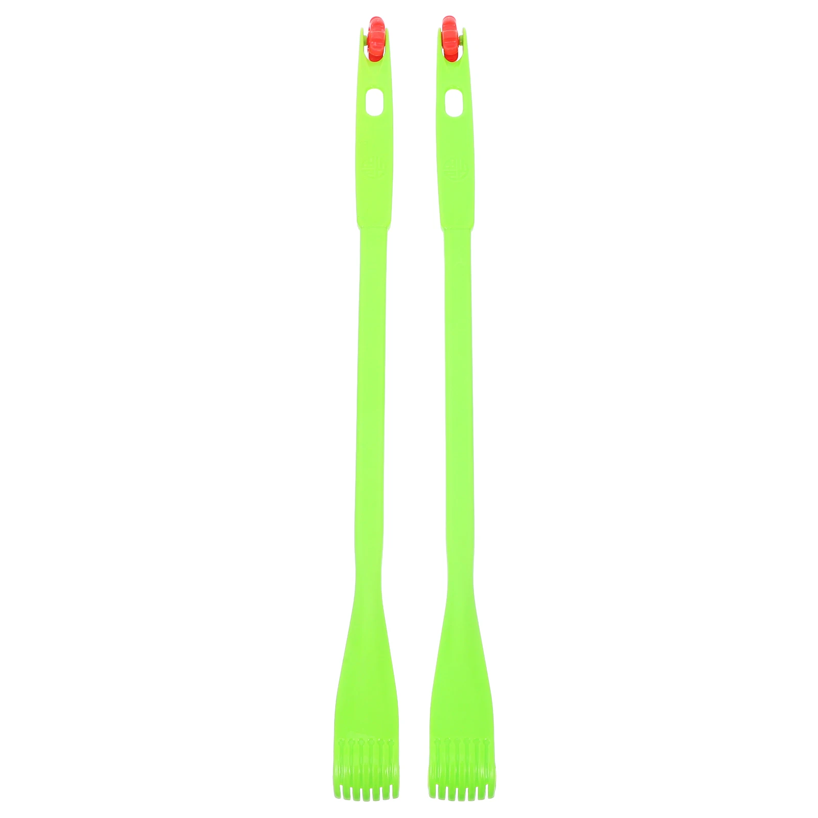 

2Pcs Portable ABS Back Scratcher Long Handle Therapeutic Back Massager Hand Shape Relieves Itch Neck Shoulder Pain