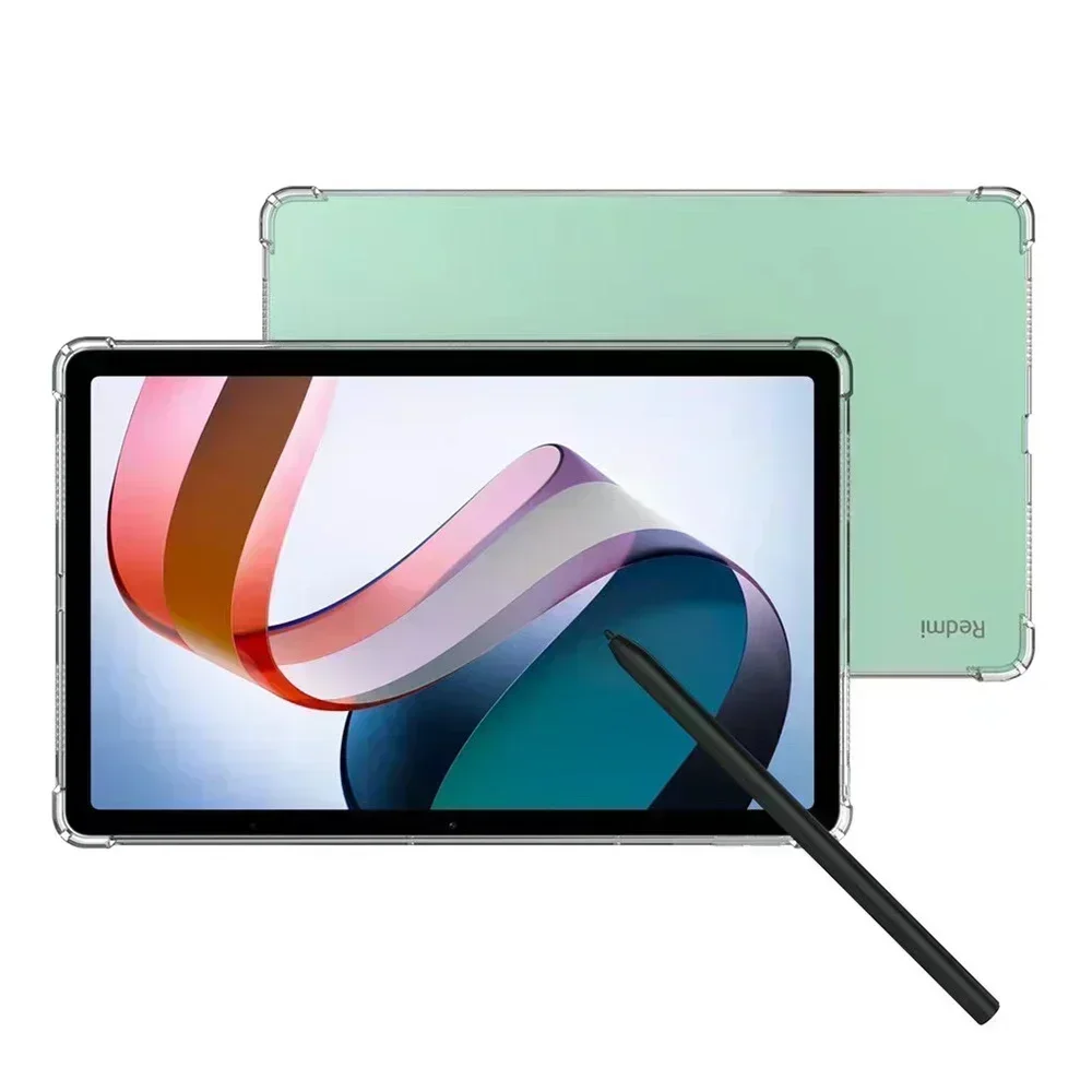 Tablet Case For Xiaomi Redmi Pad SE 5 6 Pro 10.1 11 10.61 Shockproof Soft Silicone Shell Flexible Frosted Cover