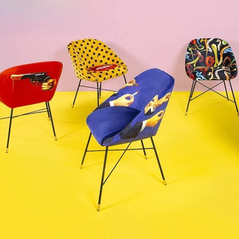 Home Dining Table s Velvet Coffee Hotel Creative Leisure Bar  Dressing  Backrest