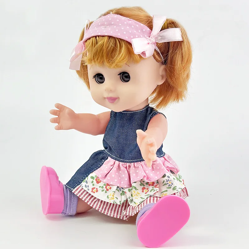 Removable Doll Cute Talking Baby Girl Party Set Decoration