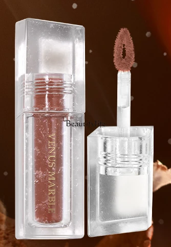 Iceland Stone Lip Lacquer Mirror Surface Tender and White Lip Gloss Student