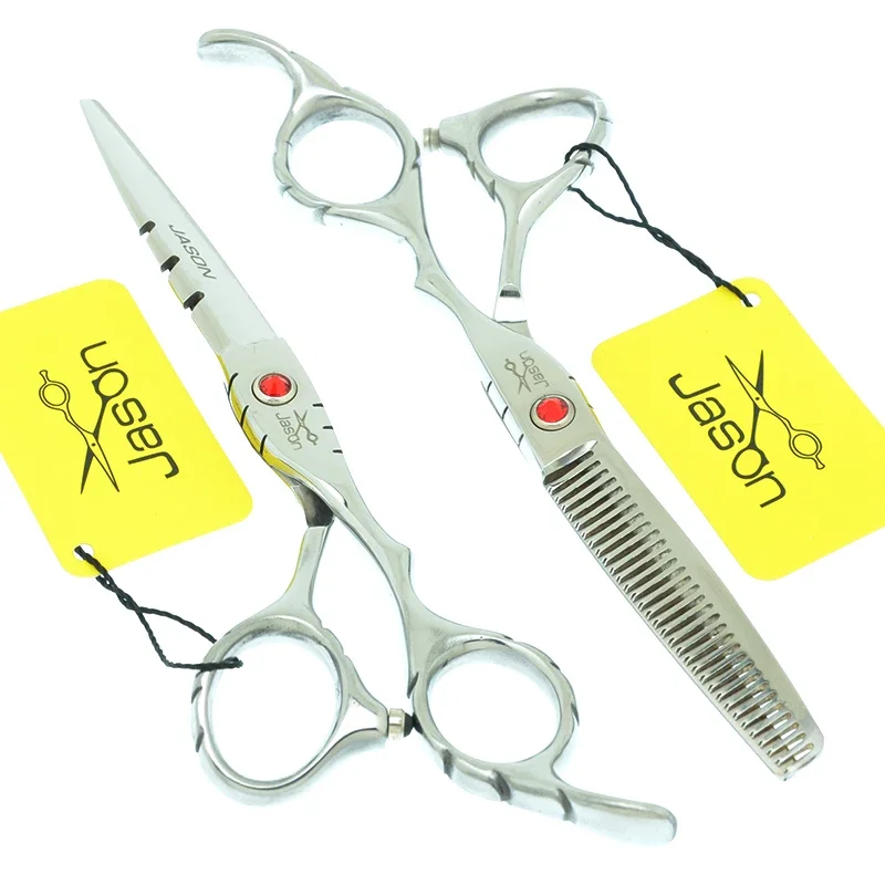 5.5'' 6.0'' JP440C Professional Hairdressing Scissors Set Barber Hair Cutting Thinning Shears Salon Hair Styling Clippers A0017D