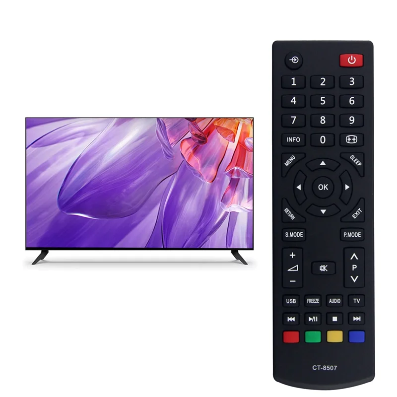 JABS-เปลี่ยนรีโมทคอนโทรล CT-8507 สําหรับรีโมทคอนโทรล Toshiba Smart TV CT-8507
