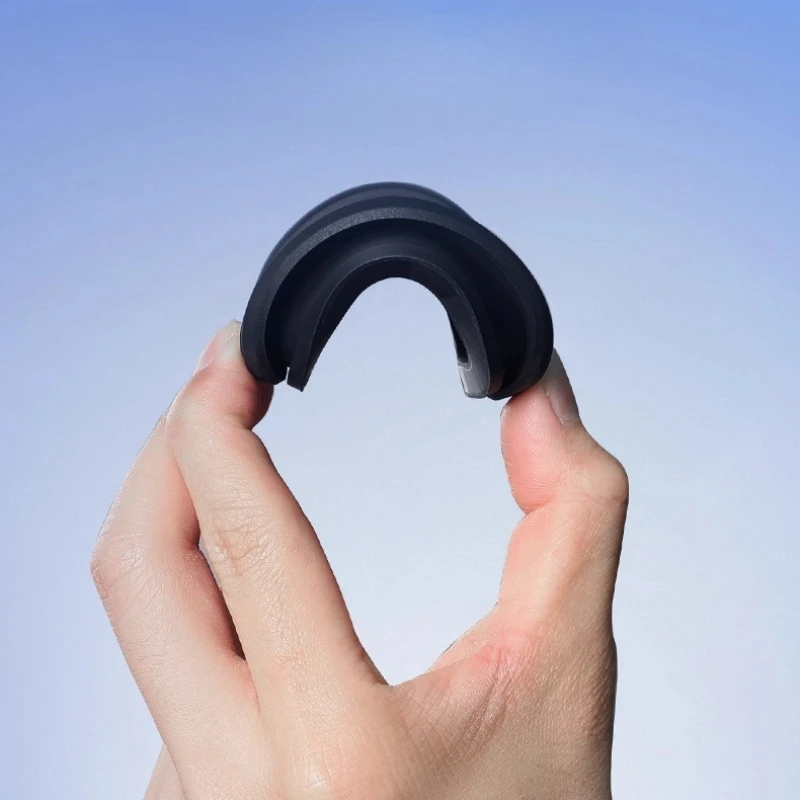 For NIO ONVO L60 Silicone Door Lock Sleeve Shock Absorption Collision Protection Cover Car Interior Modified Supplies Accessory