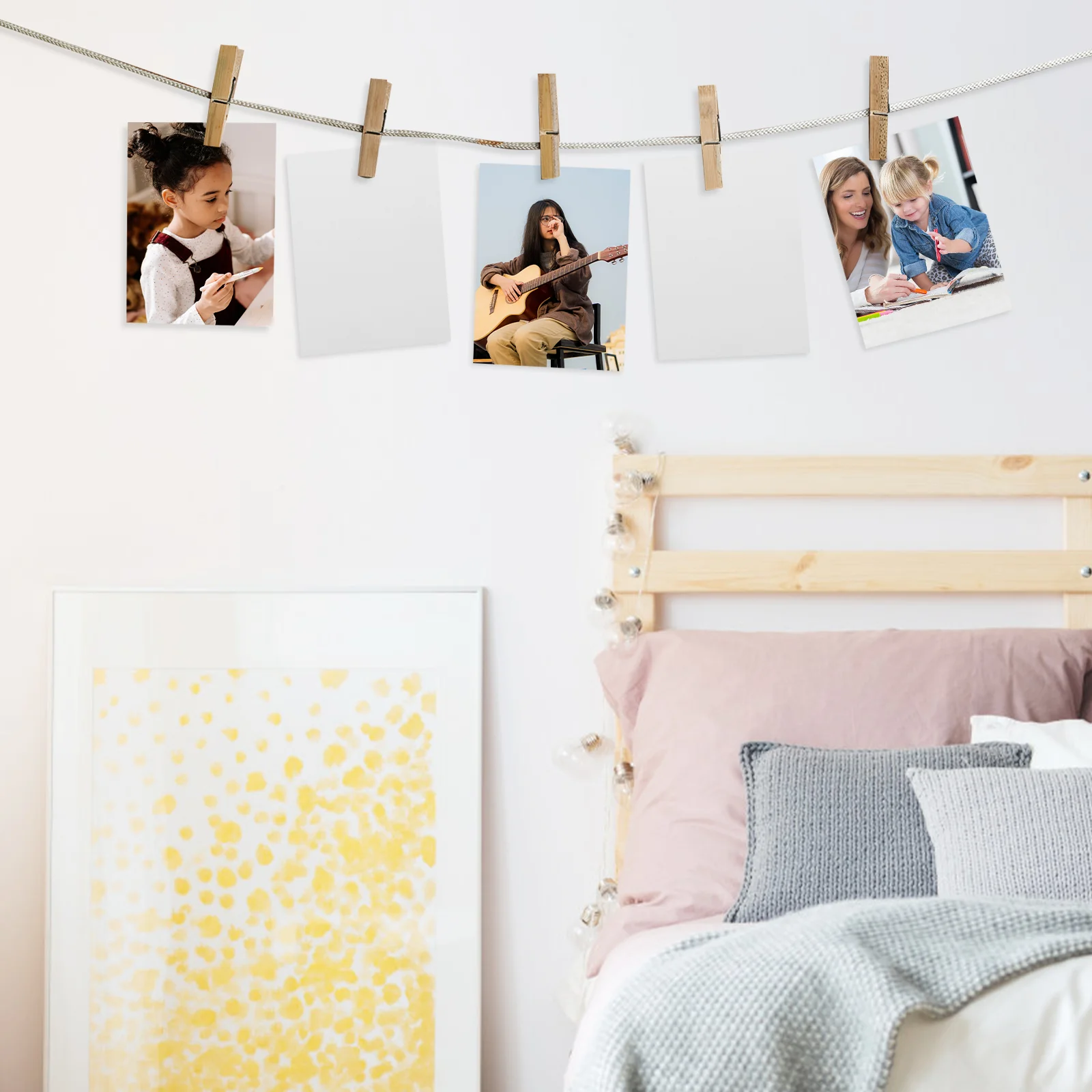 Sublimação Folha De Alumínio Em Branco, Photo Sign Metal, Material Do Notebook, Alloy Frame para Poster, 6 Pcs