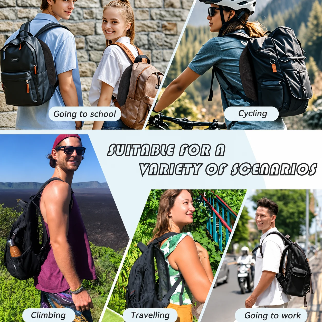 Ergonomisch rugzakventilatiesy - Cycling Commuter Backpack recensie en prijs