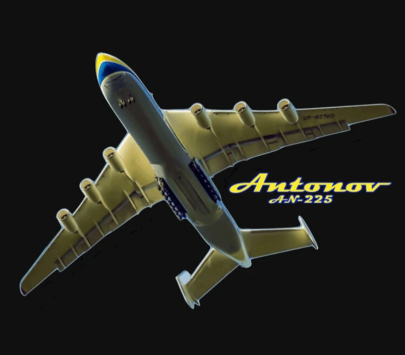 Ukraine Antonov An-225 Mriya Cargo Jet Plane T-Shirt New 100% Cotton O-Neck Summer Short Sleeve Casual Mens T-shirt Size S-3XL