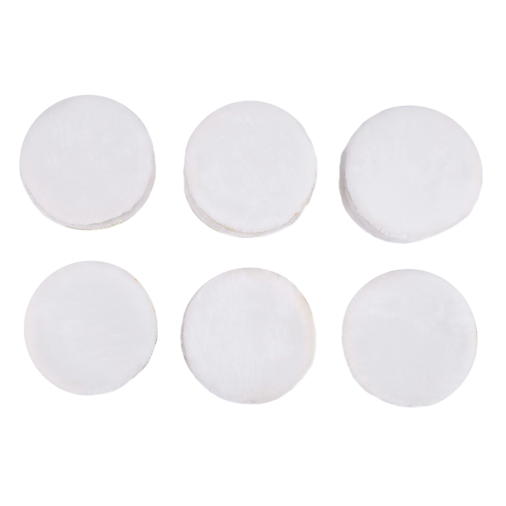 광택제 왁싱 패드, 섬유 광택기, 자동차 페인트 관리 보넷, 5 인치, 125mm, 20 개
