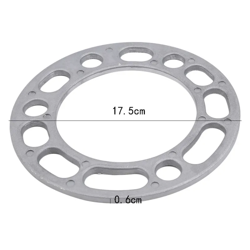 2 Pieces Universal Car Aluminum 3mm 5mm 8mm 10mm Wheel Spacer Shims Plate 4 5 STUD For 4x100 4x114.3 5x100 5x108 5x114.3 5x120