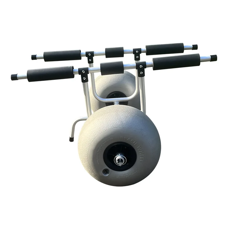 Kajak, Angriffsboot, Gummiboot, Anhänger, zwei Räder, kleiner Wagen, faltbar