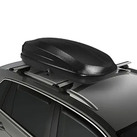 Universal Heavy Duty Roof Storage Box Rooftop Cargo Carrier Luggage Case w/Keys 12.7 cu. ft./ 360L Black Durable Waterproof Des
