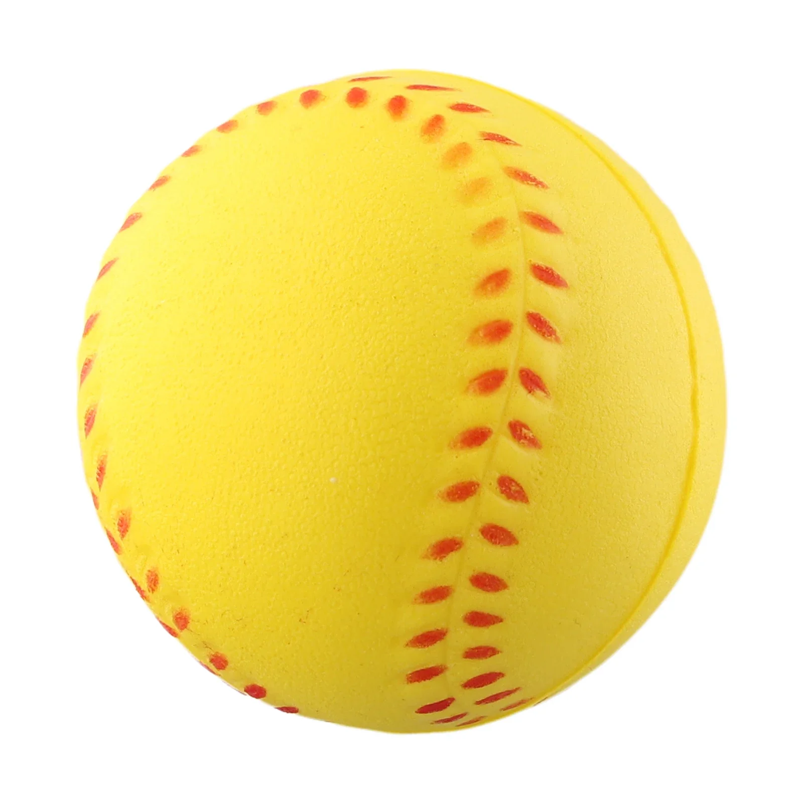 Pelota de esponja suave para practicar deportes al aire libre, Base de entrenamiento, pelota estándar de béisbol y Softball para niños, 6cm