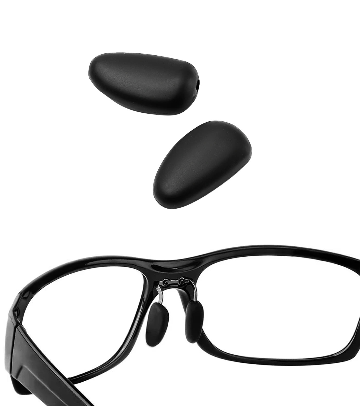 Replacement Nose Pads Nose Pieces for Maui Jim Twin Falls MJ417/Big Wave MJ440/Koki Beach MJ433/Guardrails MJ327 Sunglasses