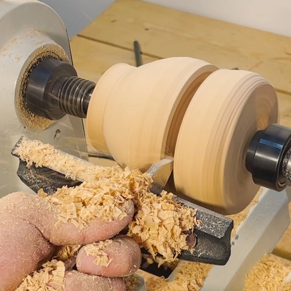 UCDO 16mm HSS Diamond Parting Woodturning Tools Wood Lathe Cut-off Turning Tipped Chisels HSS Blade With Hanging Rings