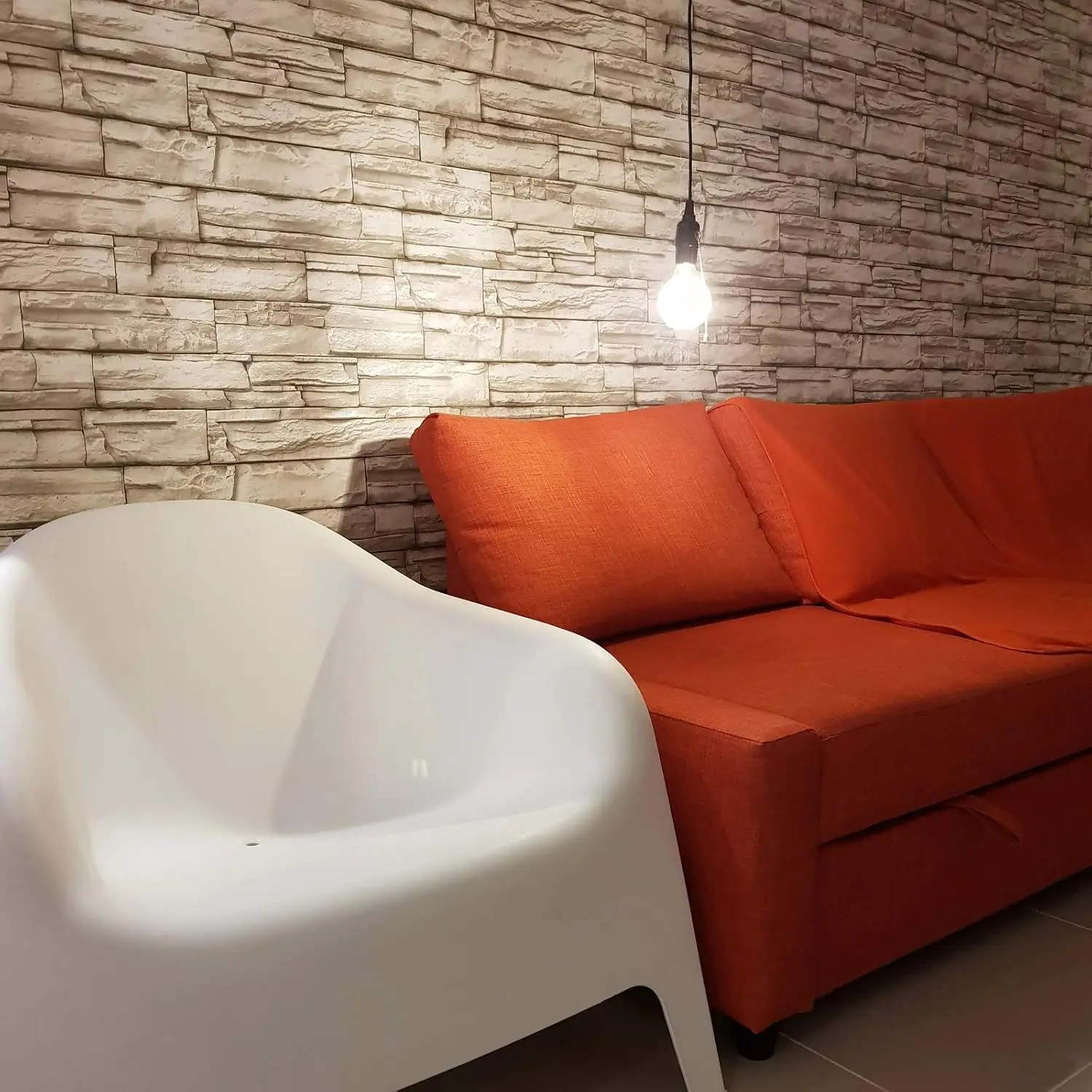 Luz solar para cobertizo Eddie, cable de 26 pies, LED blanco cálido, cadena de tracción, para almacenamiento de garaje, patio y jardín