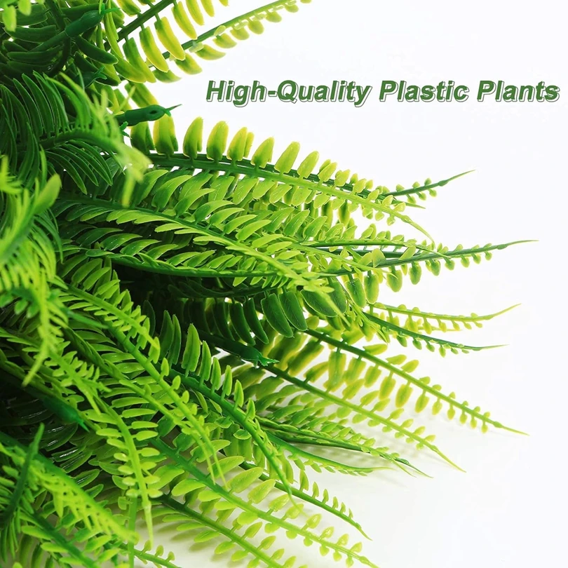 1/3개 인조 식물 플라스틱 페르시아 펀치잎 홈 룸 웨 - Artificial Hanging Plants 리뷰 및 가격