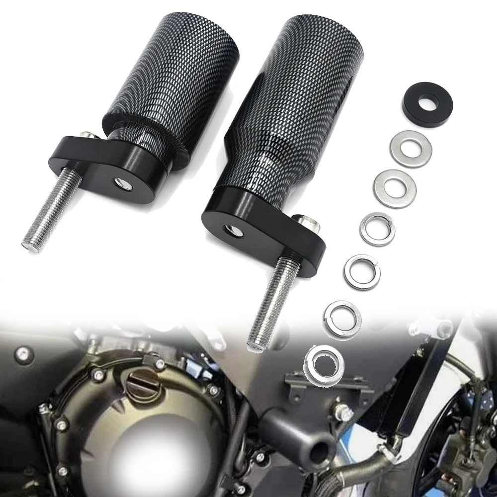 

Motorcycle Frame Sliders Crash Falling Protection Block Fit For Yamaha FZ6R FZ 6R FZ-6R 2009-2016 2015 2014 Accessories Parts