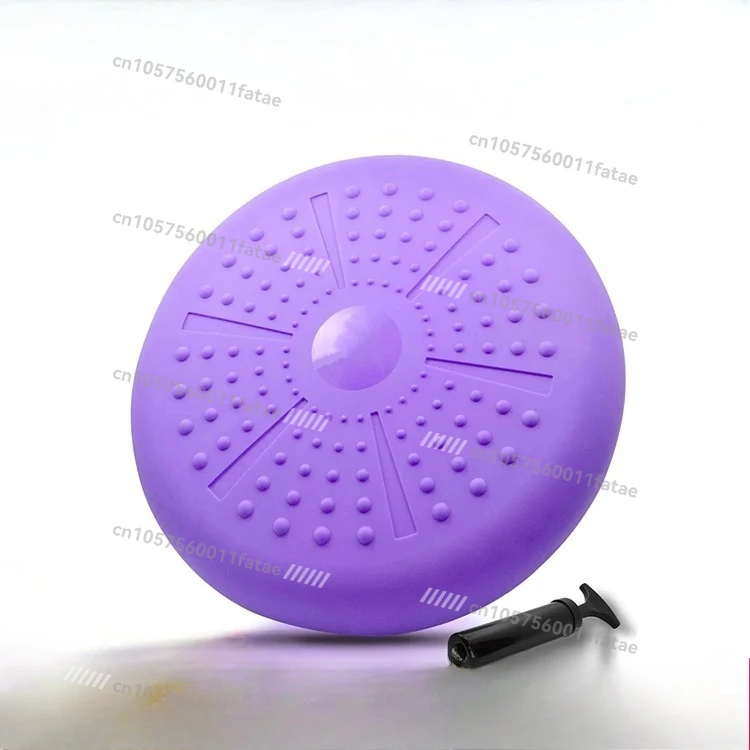 

Yoga Inflatable Seat Cushion Rehabilitation Balance Cushion Ankle Core Training Standing Foot Stepping Basketball Balance Ball