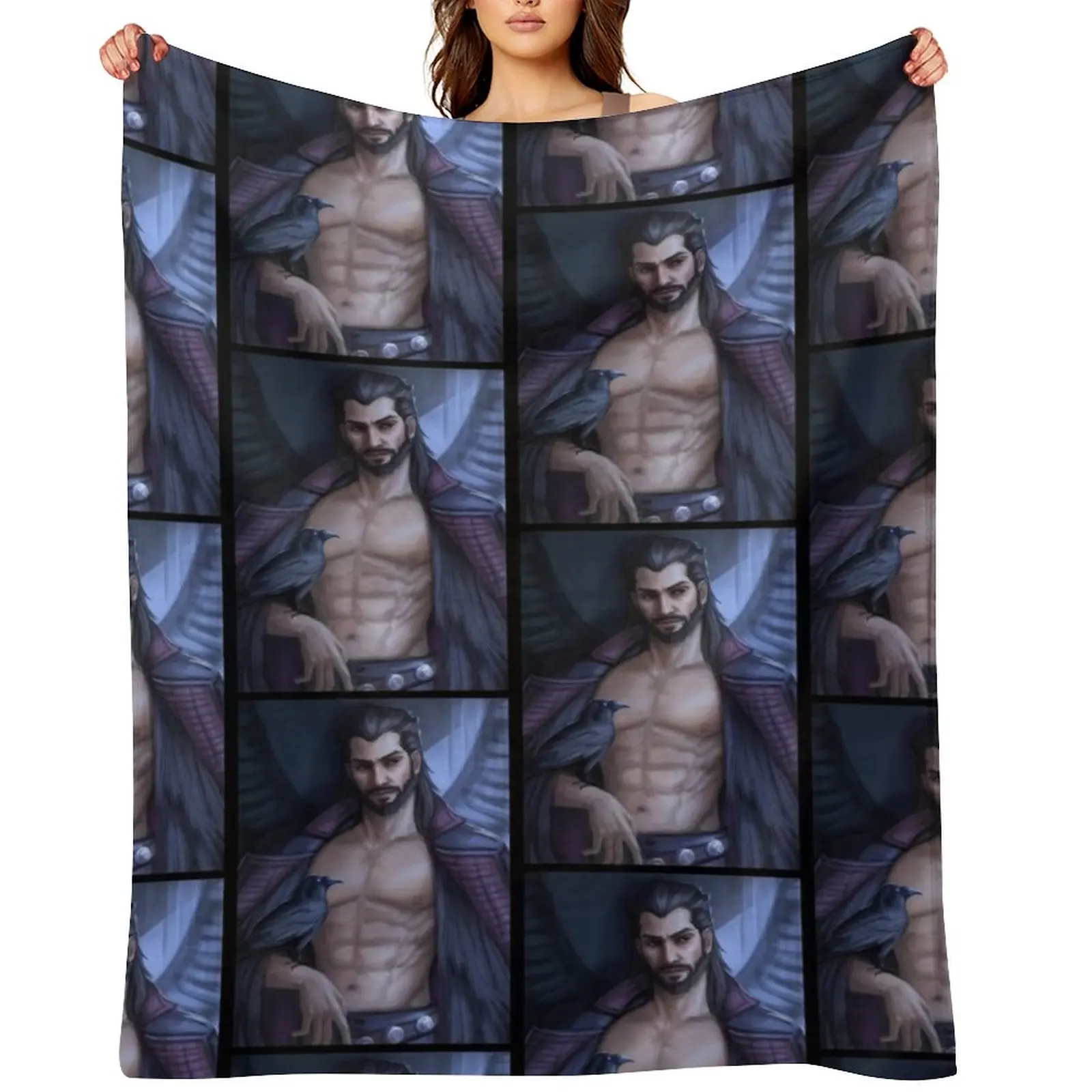 

Lucanis Dellamorte Art Throw Blanket Soft Beds Fashion Sofas Loose Giant Sofa Blankets