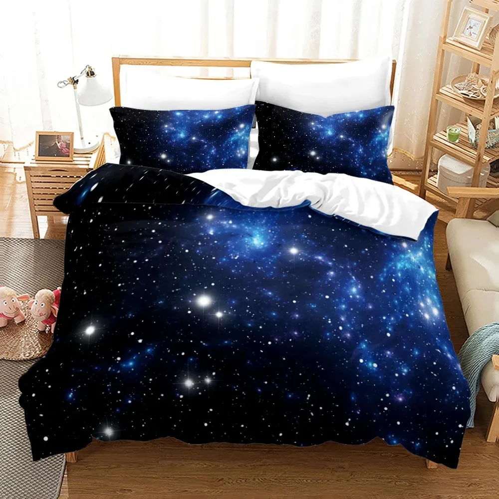 

Outer Space Bedding Set for Children Planet Duvet Cover Bed Cover Comforter Bed Quilt Cover High Quality