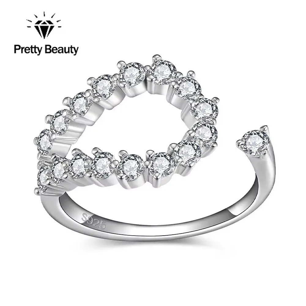 

Изысканное обручальное кольцо Pretty Beauty Devil's Eye с муассанитом, серебро S925, для женщин, праздничное кольцо с бриллиантами, покрытие из белого золота 18 карат, ювелирное изделие