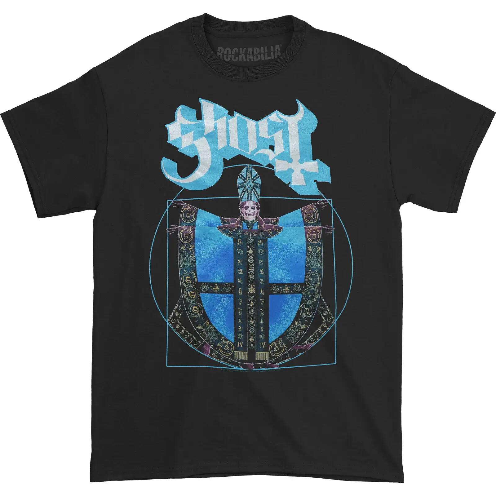 Men'S Ghost Vitruvian T Shirt X Large Black