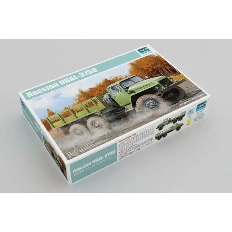 Trumpeter 01027 1/35 Russian URAL-375D 4,5 tonnellate 6x6 camion - Kit modello in scala