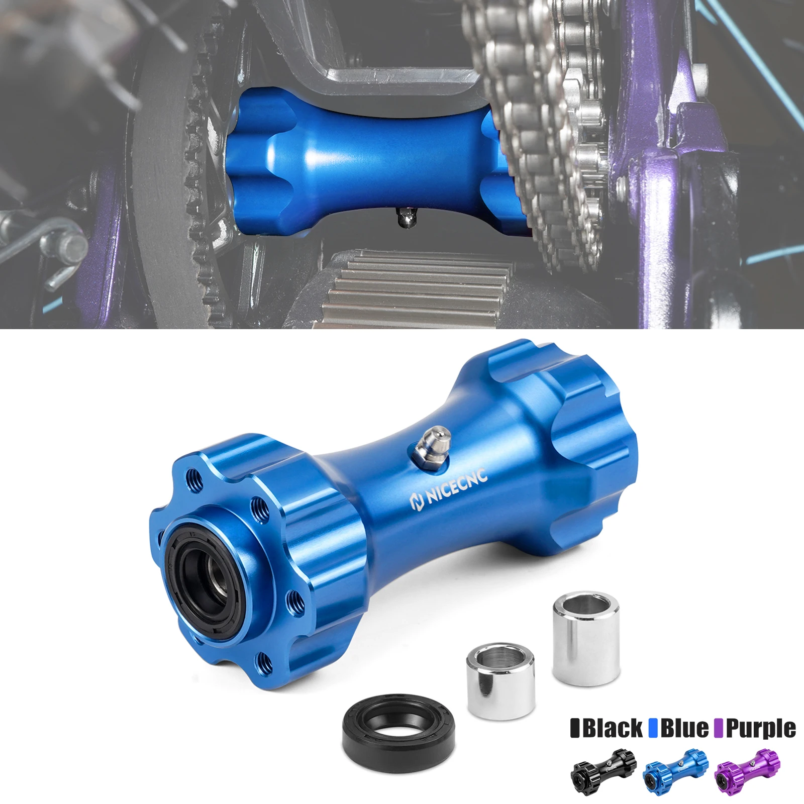 

NICECNC For Sur-Ron Surron Light Bee X S Segway X160 X260 Motorcycle Middle Drive Axis Middle Axle Shaft Electric Dirt Bike