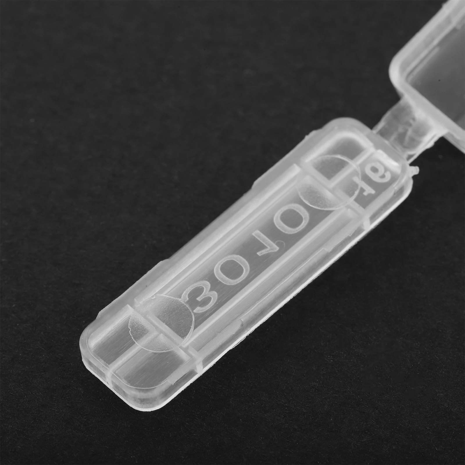 

200pcs Cable Identification Tags Holder Waterproof Transparent Wire Label Box Cord Management Case For Industrial Communication